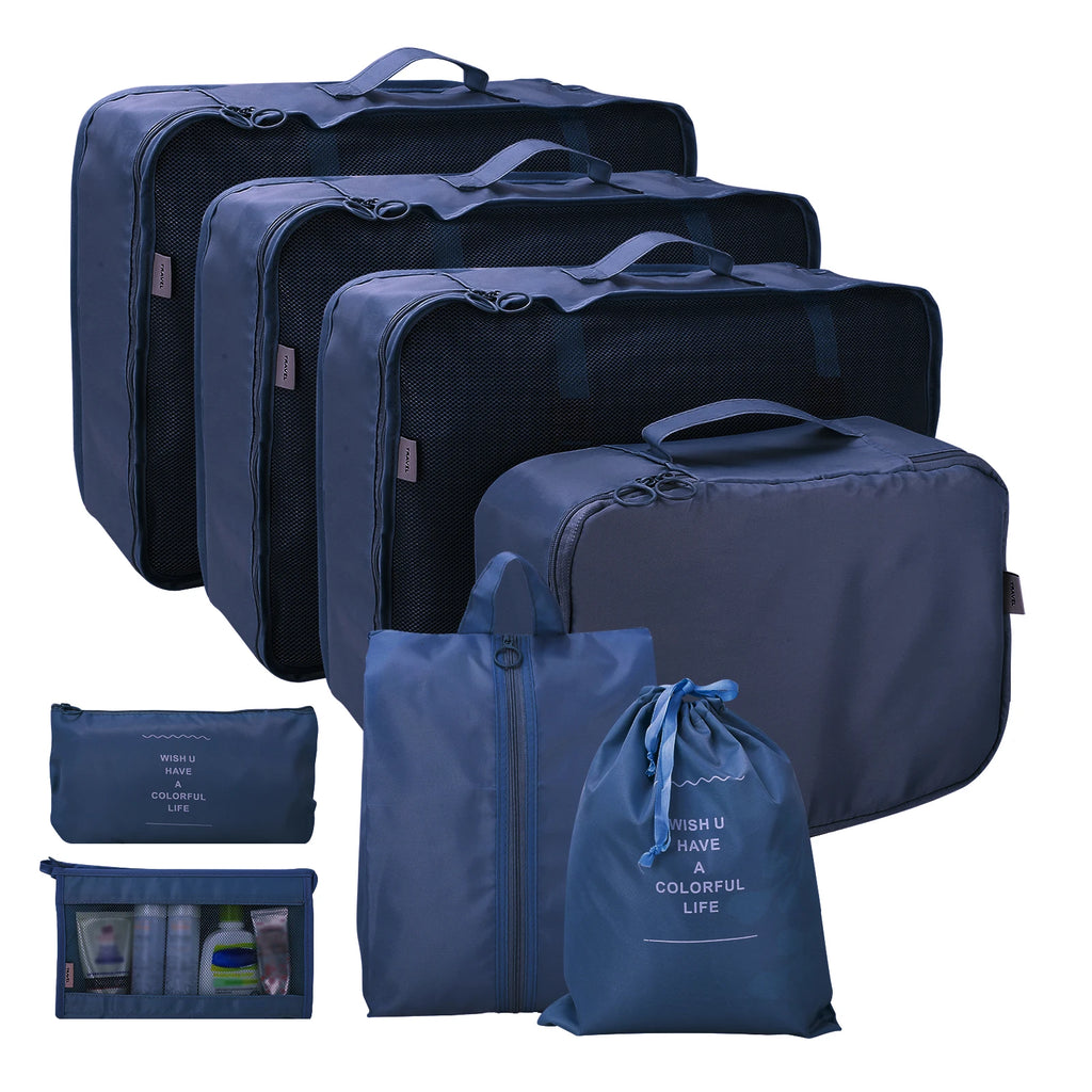 6-Piece Travel Packing Cube Set