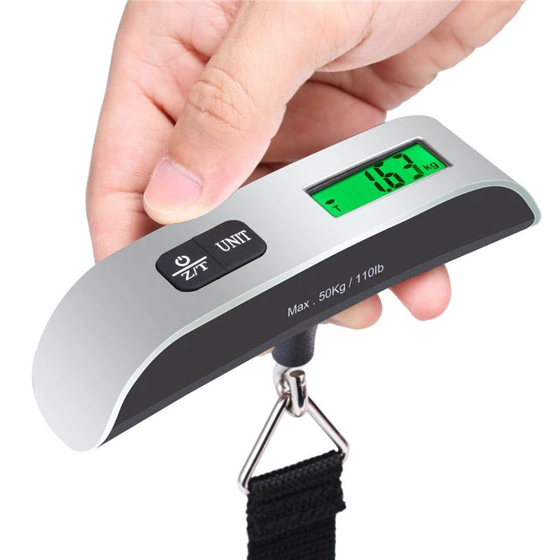 Chic Digital Luggage Scale – Portable 50 kg Travel Weight Scale