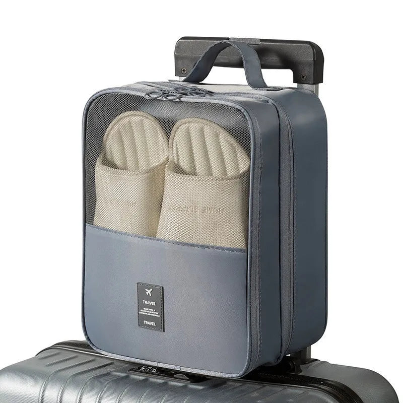Travel Shoe Organizer Bag | Reusable Luggage Storage