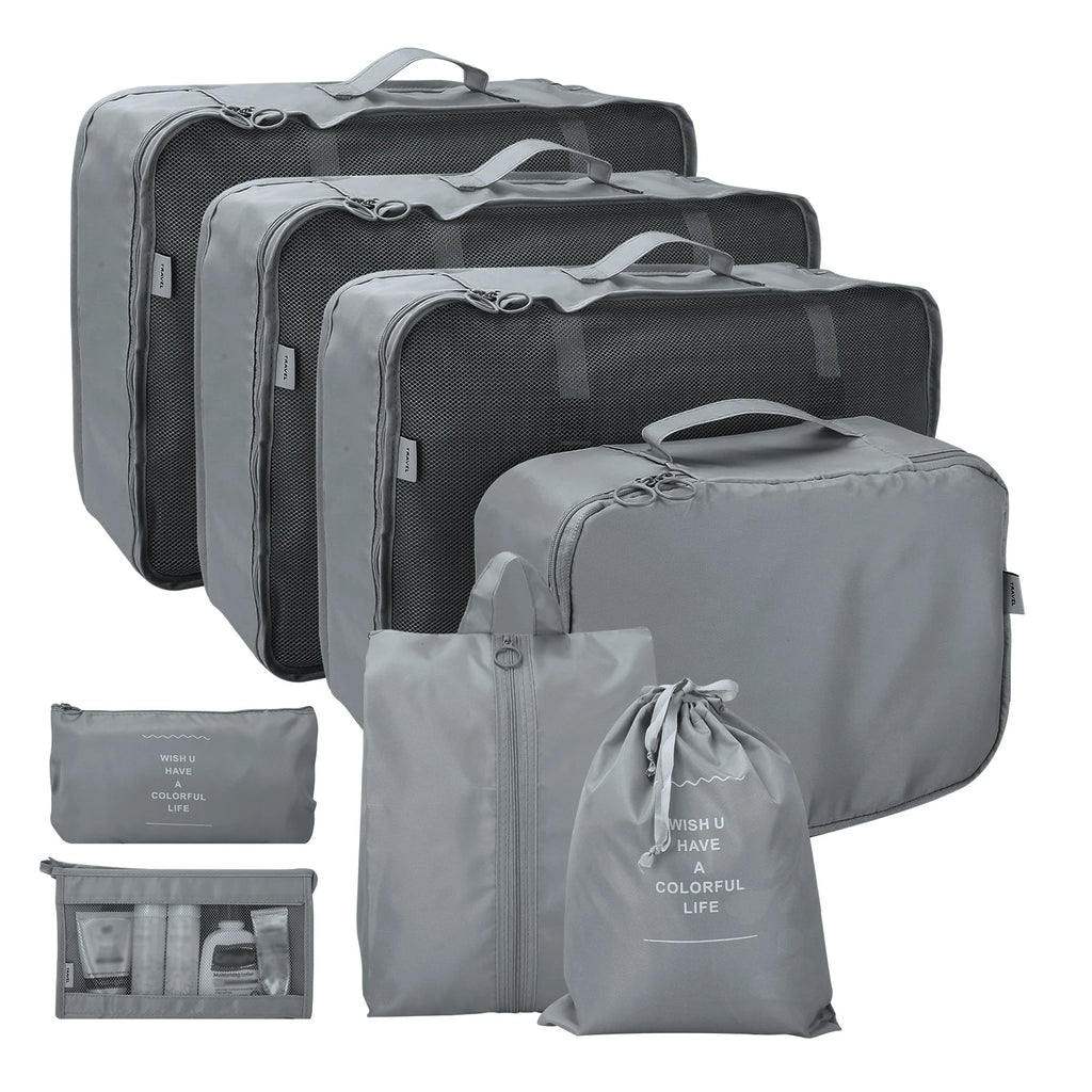 6-Piece Travel Packing Cube Set