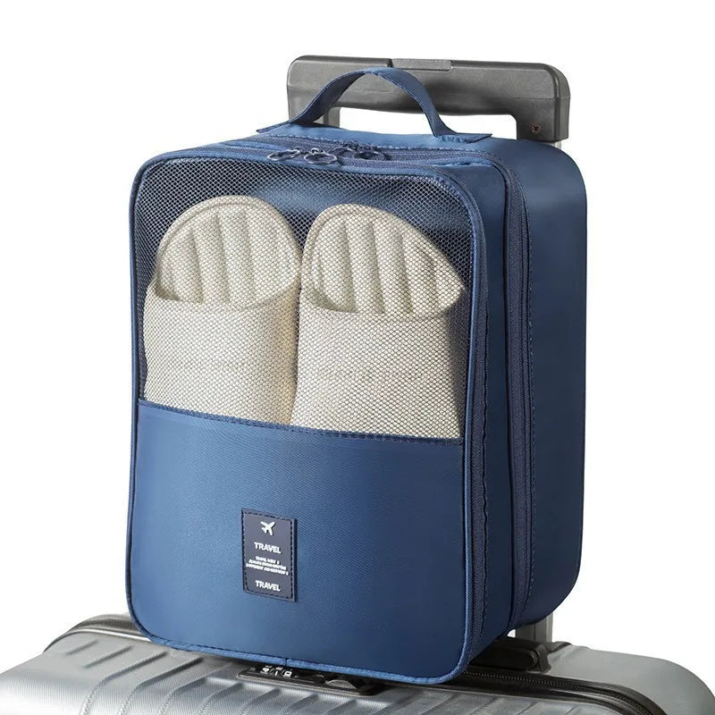 Travel Shoe Organizer Bag | Reusable Luggage Storage